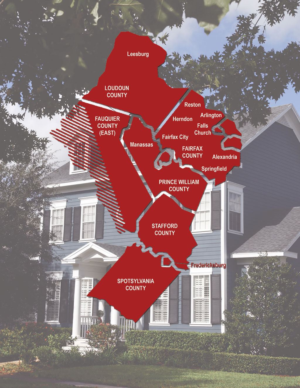 NOVA Home Care Service Area